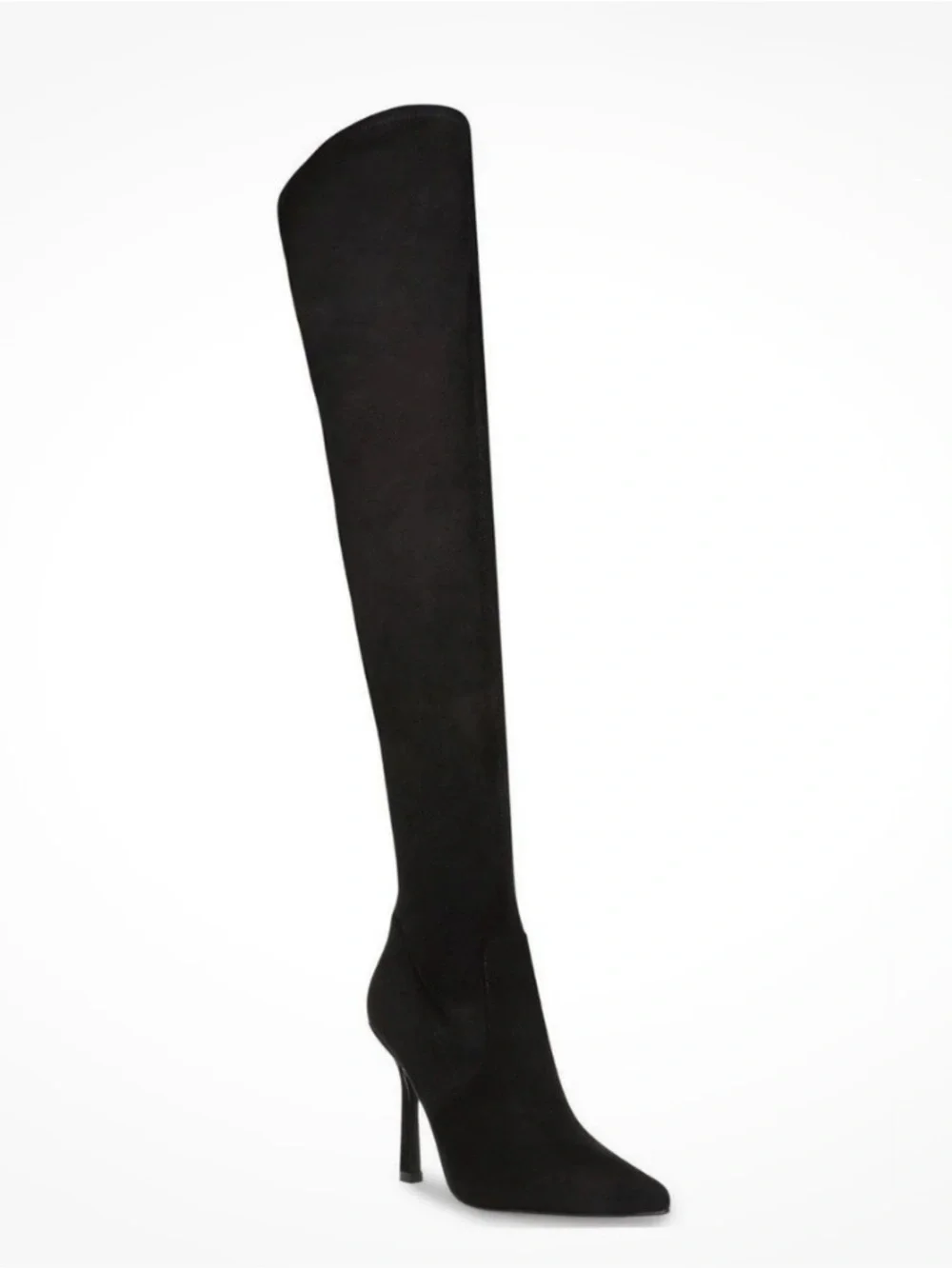 Steve Madden Black Over-the-Knee Stiletto Boot